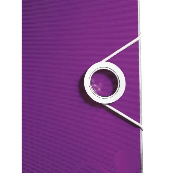 Leitz Active Wow aplankas, A4, 6 cm, violetinė