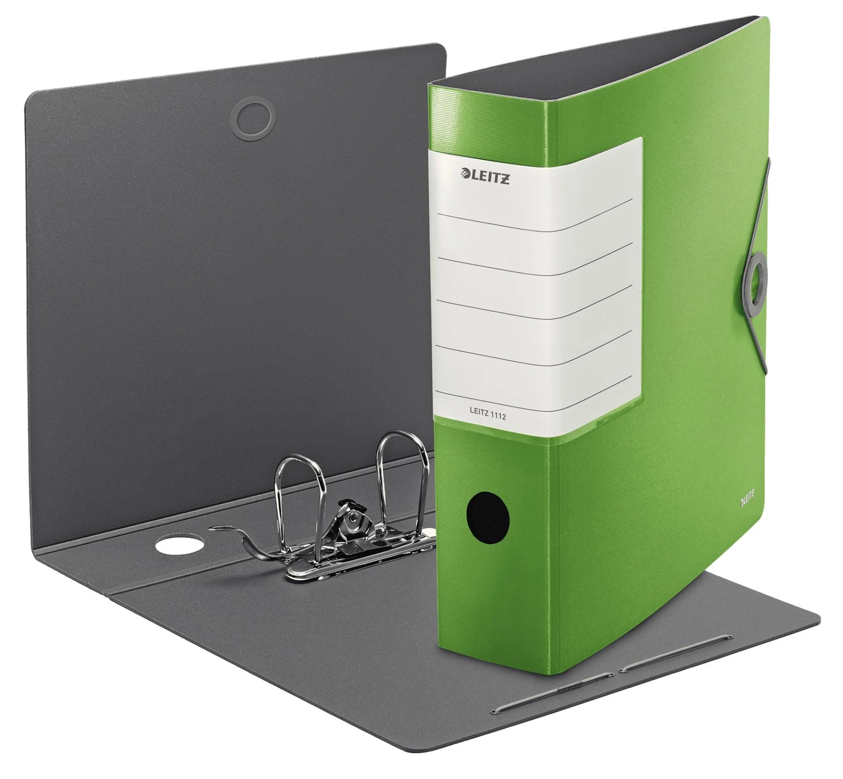 Leitz 180° Active Solid svirties arkos dildė A4 82mm šviesiai žalia (11120050)