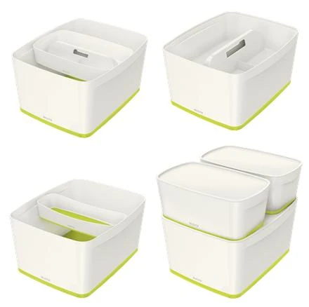 Daiktadėžė LEITZ MyBox su dangteliu, didelė