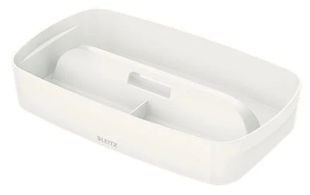 Baltas Leitz MyBox organizatorius su skiriamąja rankena