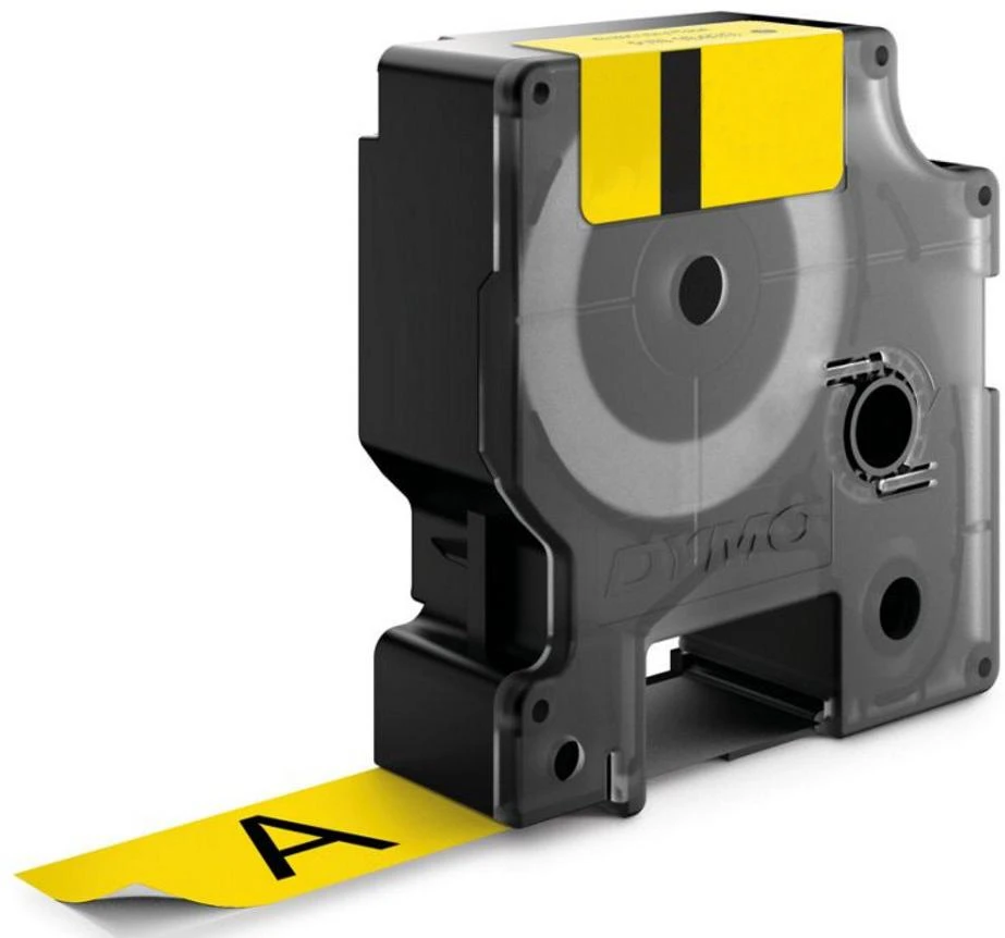 Juostelė DYMO D1 9mm x 7m, juoda ant geltono / S0720730 40918