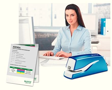 Elektrinis segiklis LEITZ WOW 5566, sega iki 10 lapų