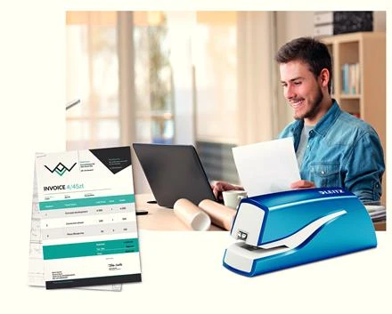Elektrinis segiklis LEITZ WOW 5566, sega iki 10 lapų