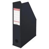 Stovas dokumentams Esselte, 7cm, juodas, PVC, sulankstomas