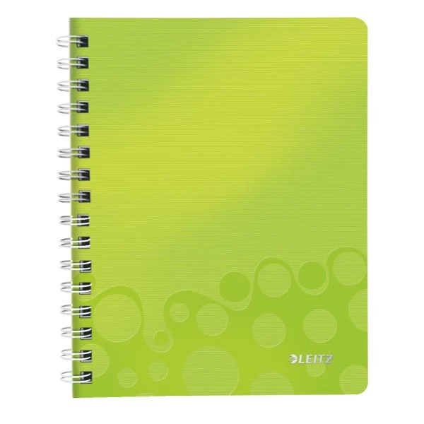 Leitz Kołonotes grotelės, A5, PP, Žalias (46410064)