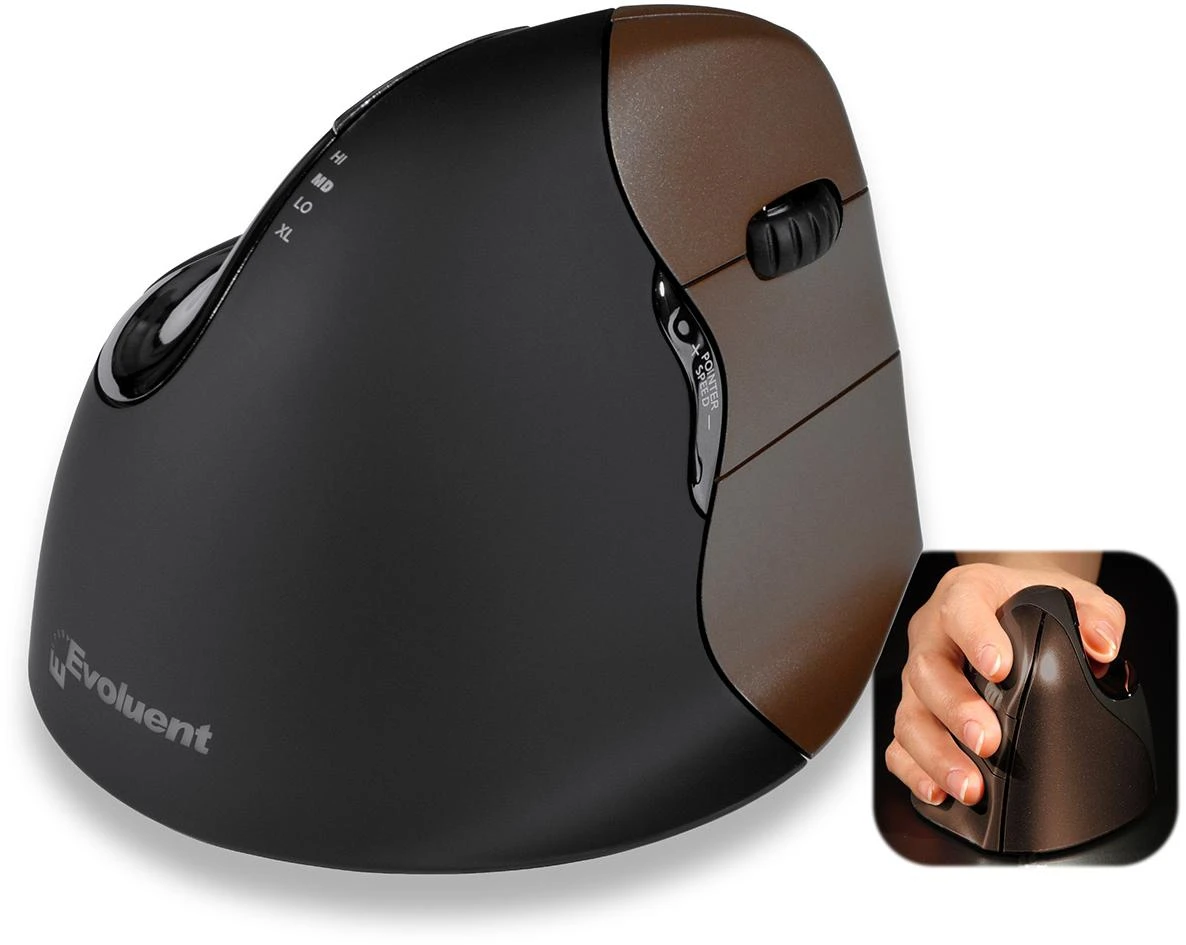 Pelė Evoluent VerticalMouse 4 wireless Right Hand Version