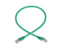 EXTRALINK LAN patchcord CAT.6 FTP 0,5m 1GBIT folija vytos poros plikas varis Žalias