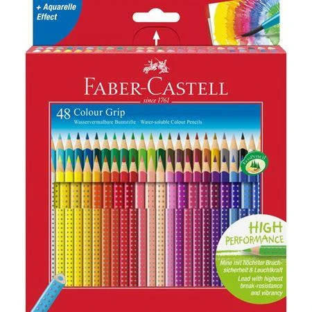 Faber-Castell - Spalvoti pieštukai - Kartoninė dėžutė - 48 vnt. (112449)