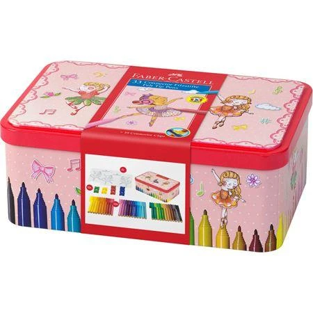 Faber-Castell - Jungtis Fibre-tip Pen - Balerina Box, 33 vnt. (155534)