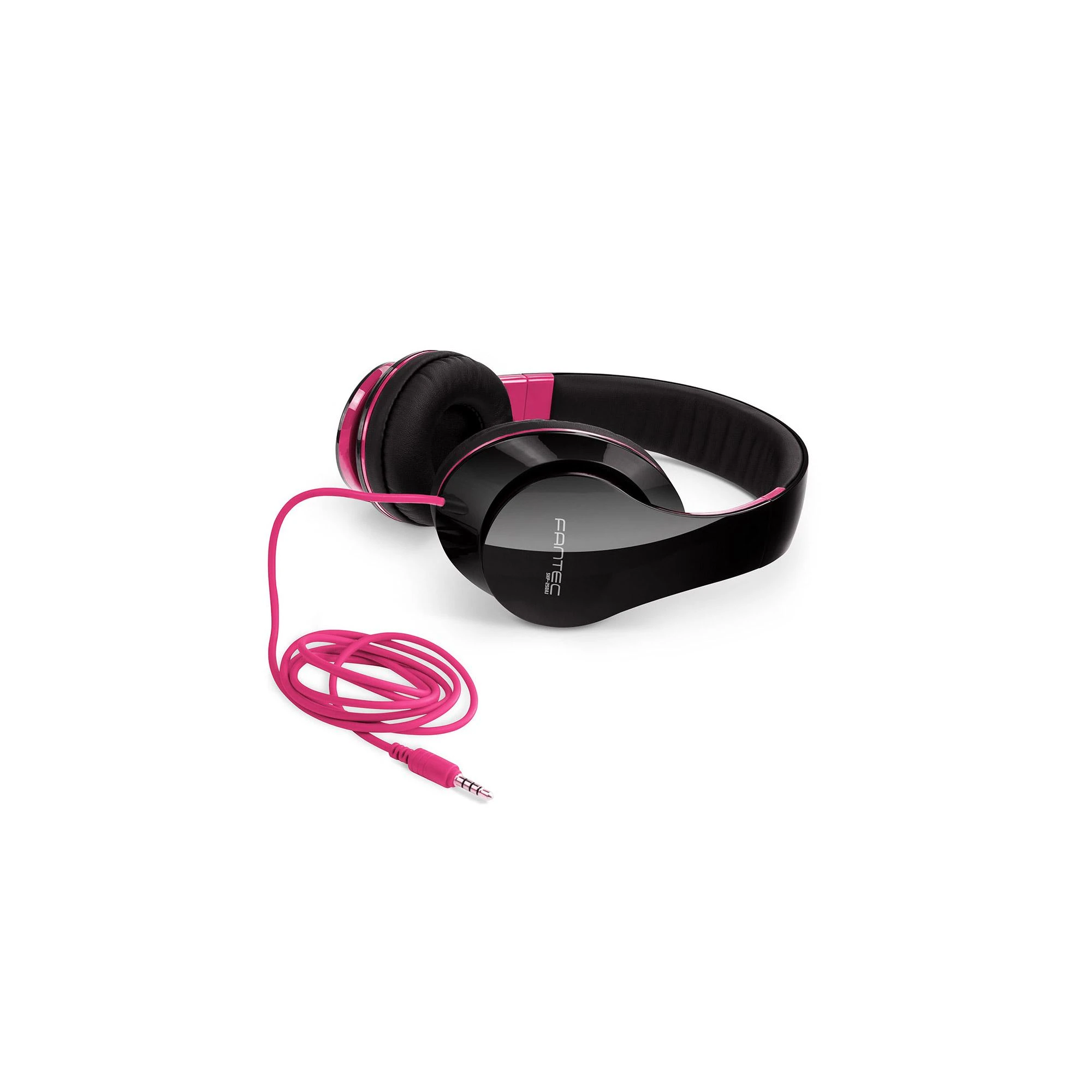 Stereo ausinės Fantec SHP-250AJ, Juoda-rožinė