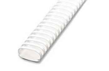 Balta ovali 51mm plastikinė įrišimo spiralė