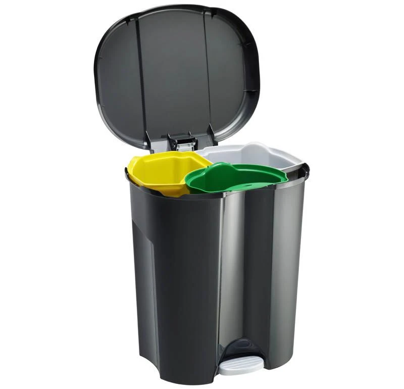 Fellowes 325Ci šiukšlių dėžė su rūšiavimo skyriais