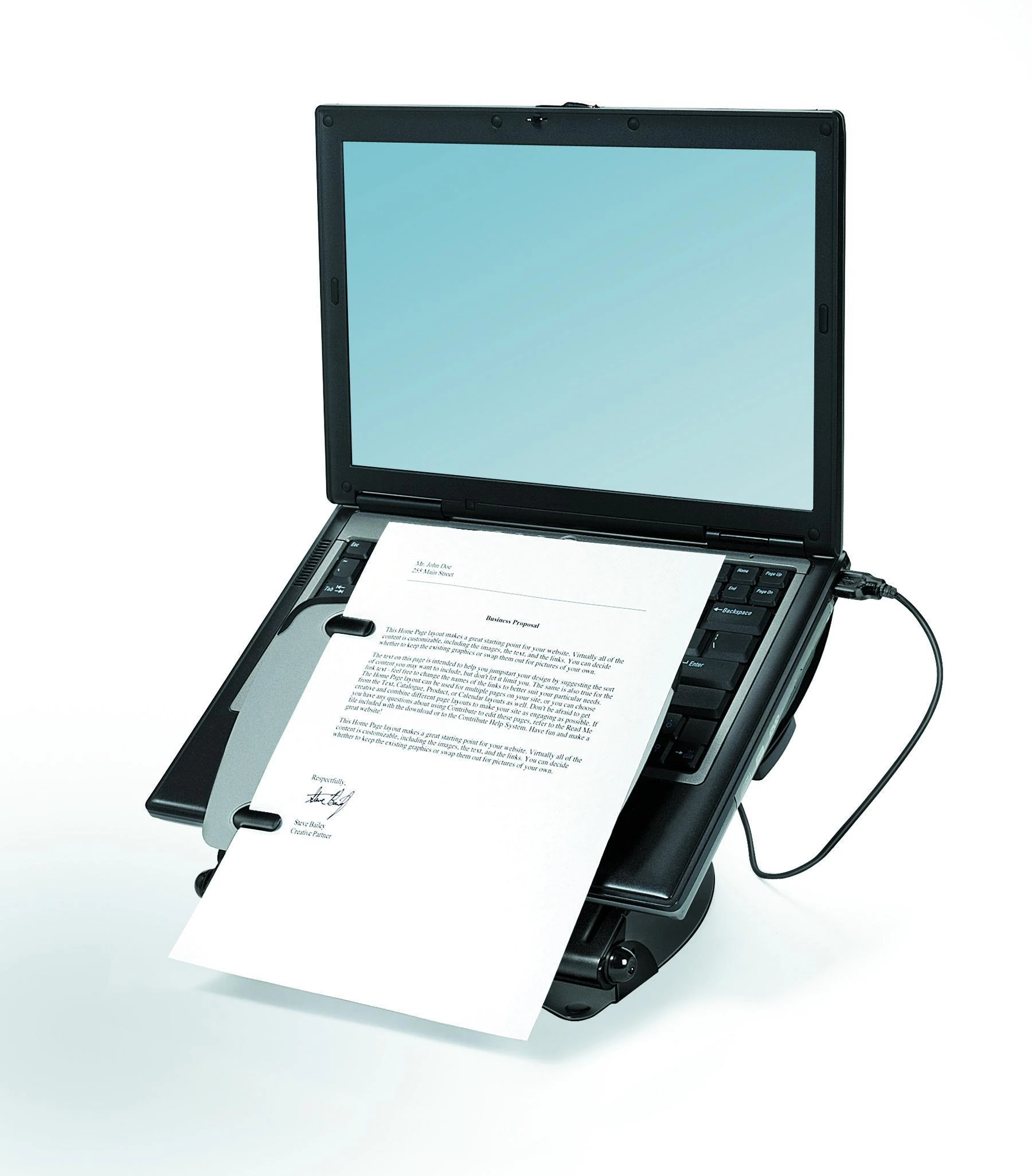 Fellowes USB nešiojamojo kompiuterio stovas