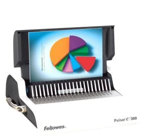 Fellowes Pulsar-E elektrinė įrišimo mašina su dokumentu