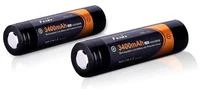 Fenix 18650 3400mAh baterijų pora