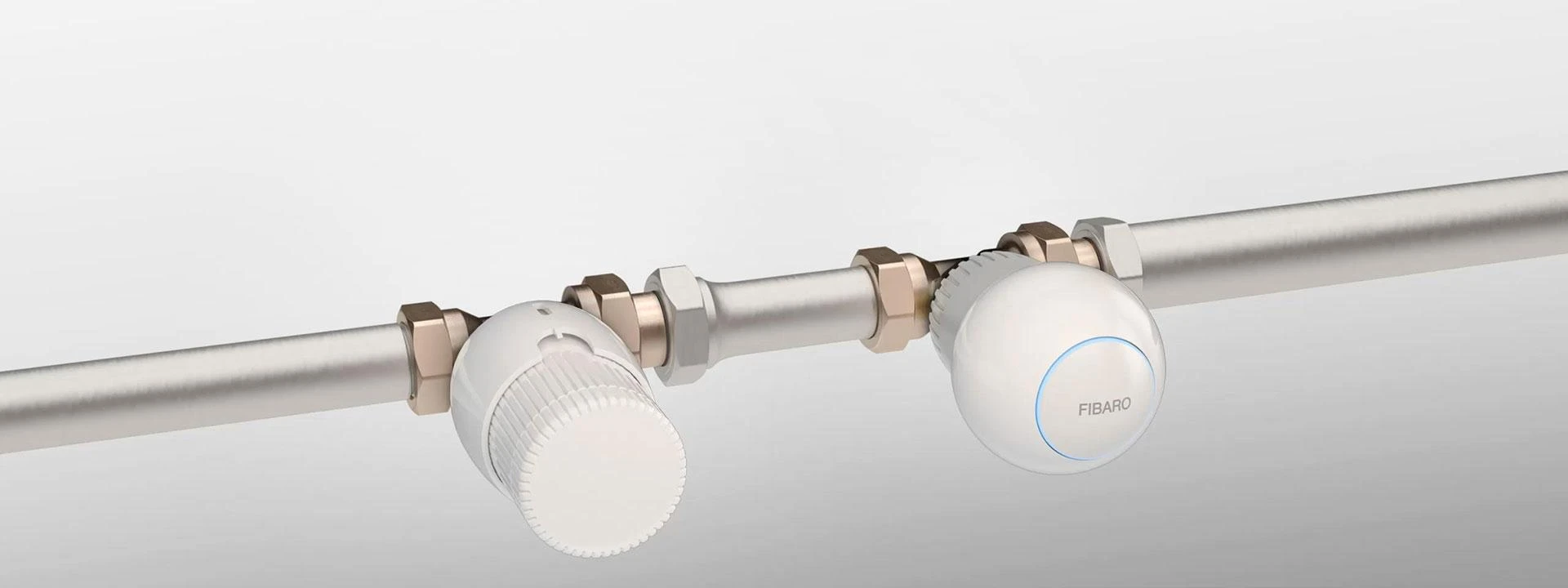 Fibaro | Radiatoriaus termostato galvutė | Z-Wave | Baltas