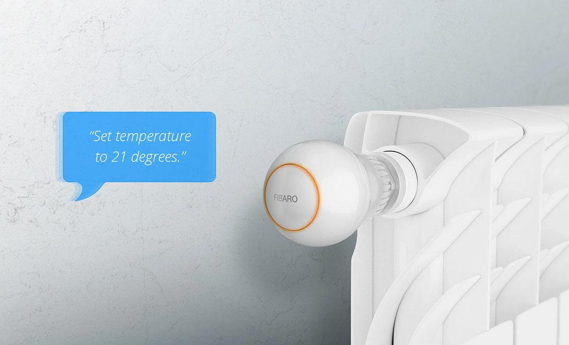 Fibaro | Radiatoriaus termostato galvutė | Z-Wave | Baltas