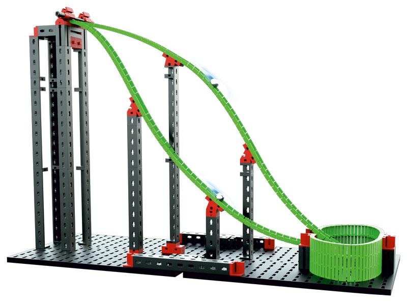 Fischer Technik fischertechnik 536621 - Žaislinis marmurinis bėgimas ir kamuoliukai (rinkinys) - 7 m. - Daugiaspalvis - 465 mm - 80 mm - 390 mm