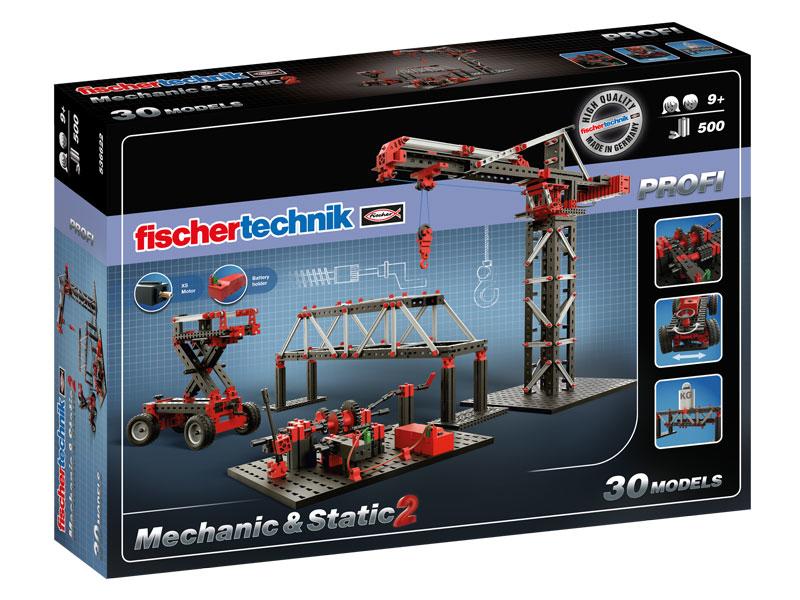 Fischer Technik Fischertechnik fischertechnik Mechanic & Static 2, konstruktorius