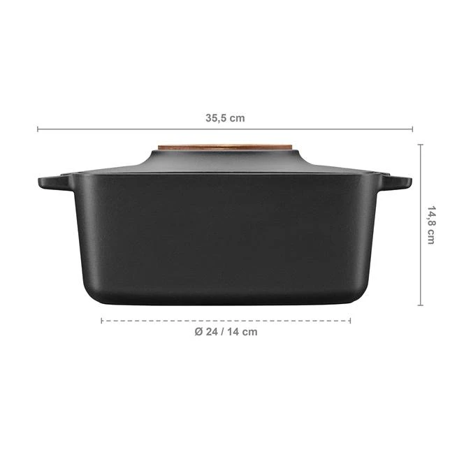 Fiskars Norden puodas (ovalus), 5,0 L