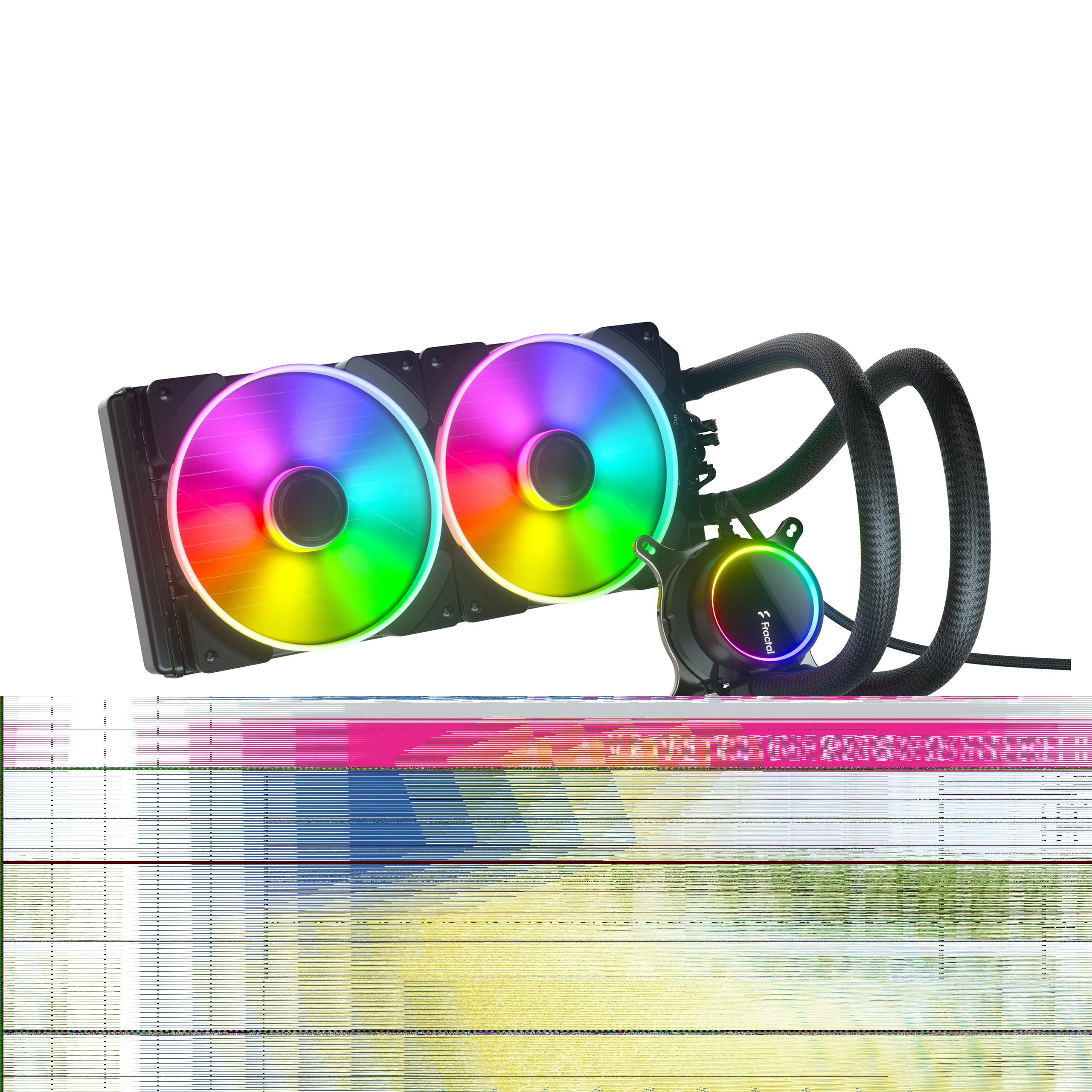 Fractal Design Celsius+ S28 Prisma skysčio aušinimo sistema