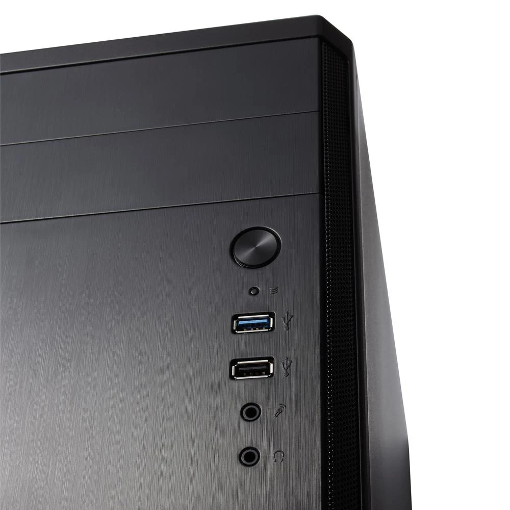 „Fractal Design“ | „CORE 1100“ | Juodas | „Micro ATX“ | ATX maitinimo šaltiniai, iki 185 mm, jei sumontuotas tipinio ilgio optinis įrenginys