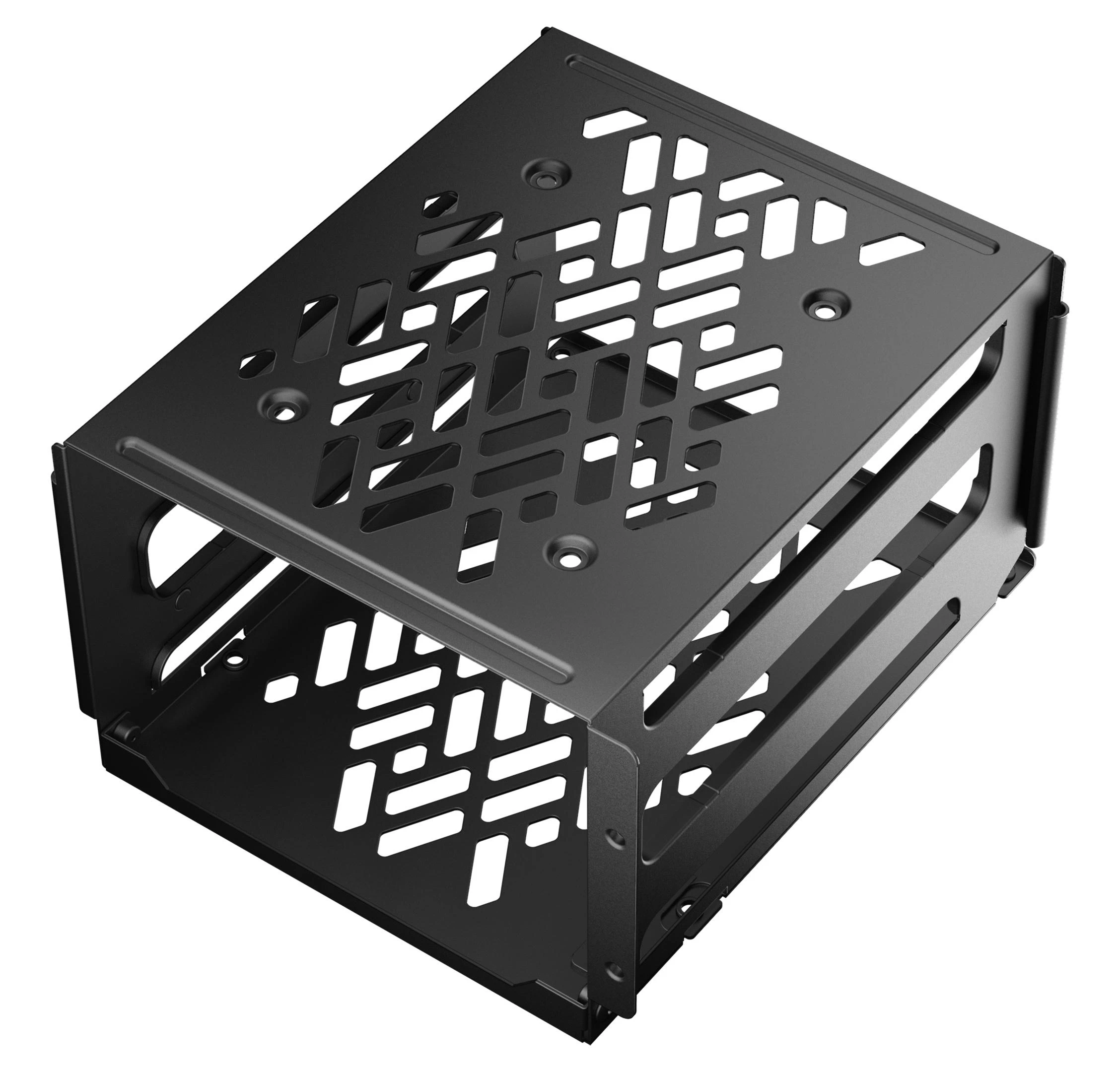Juodas HDD narvelis su perforuotomis sienelėmis