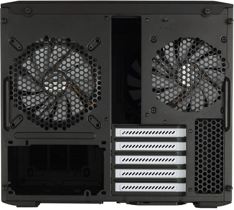 Fractal Design Node 804 galinė korpuso pusė