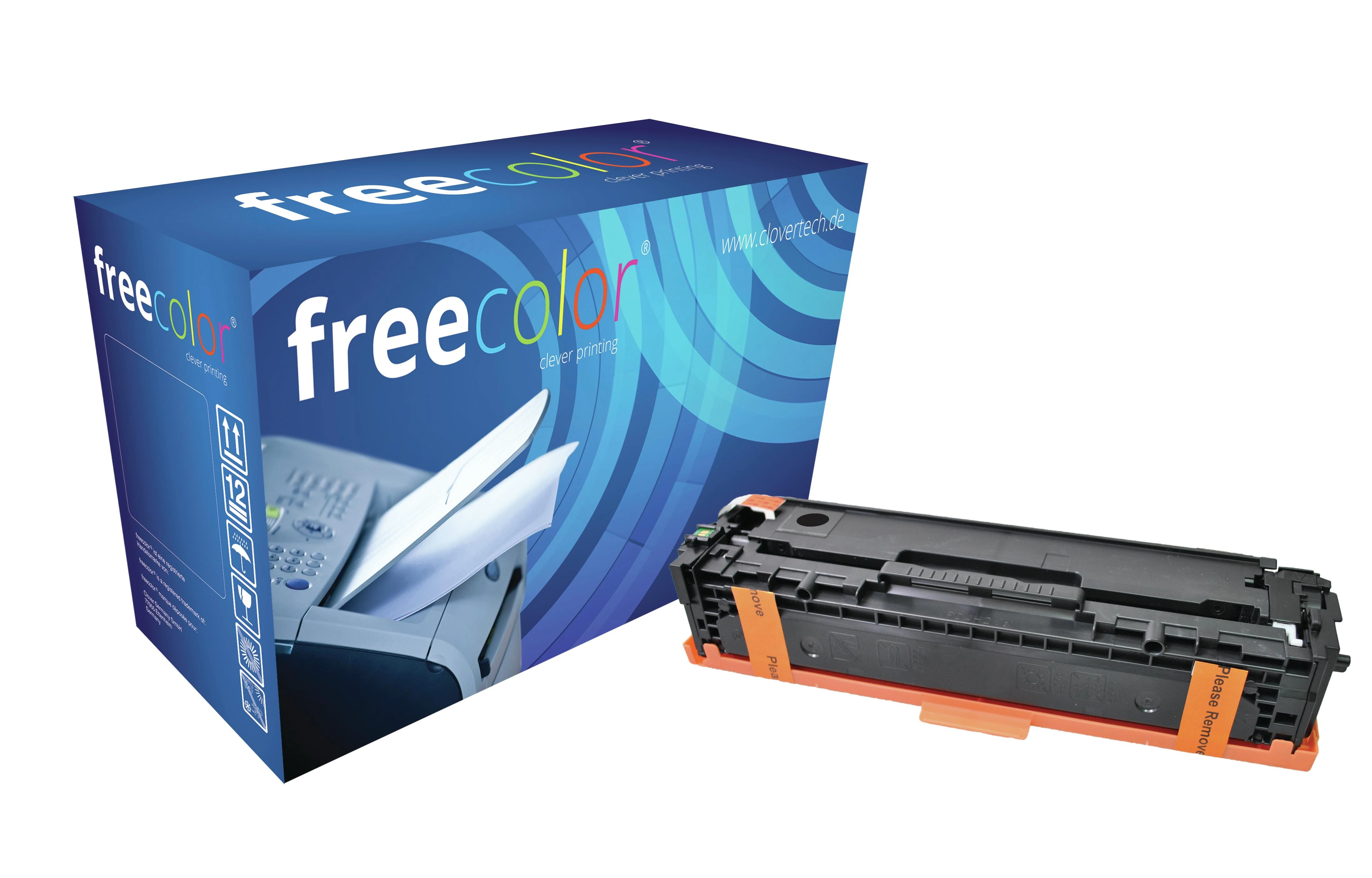 FREECOLOR CE320A Juodas Toneris for CLJ CP1525 CM1415 2,000 Pages