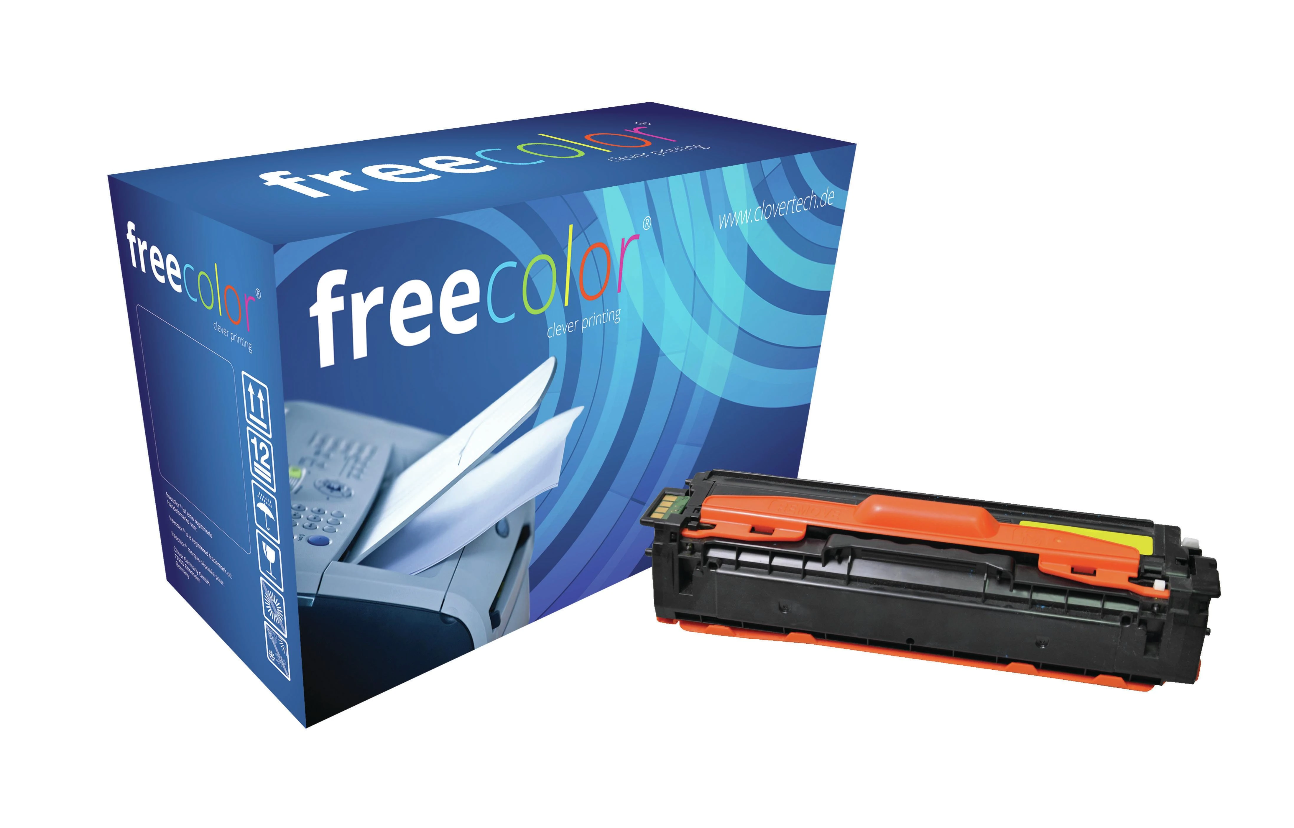 Freecolor Toneris Samsung CLP-415 ye CLT-Y504S/ELS kompatibel