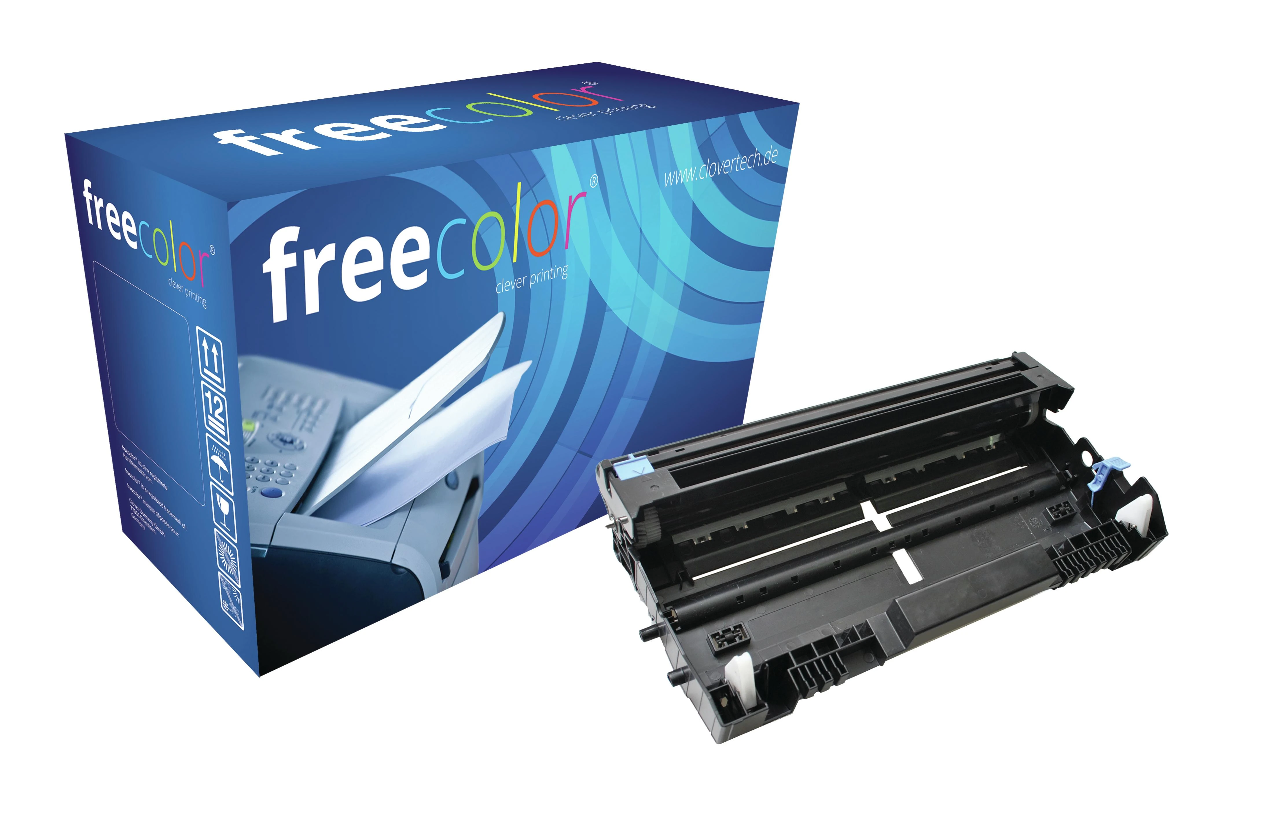 Freecolor DR3200-FRC, 25000 puslapių, juoda, 1 vnt.