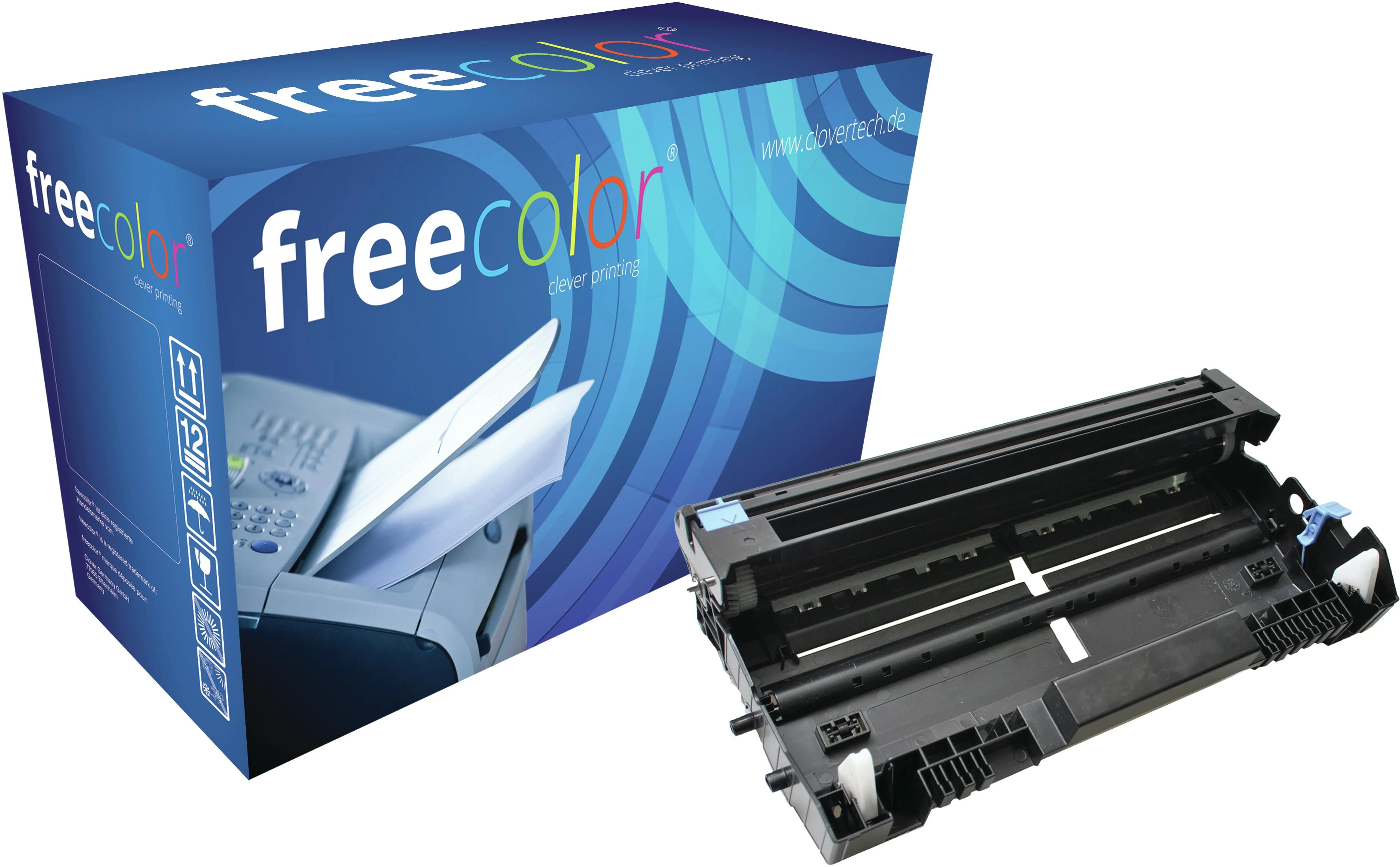 Freecolor DR3200-FRC, 25000 puslapių, juoda, 1 vnt.