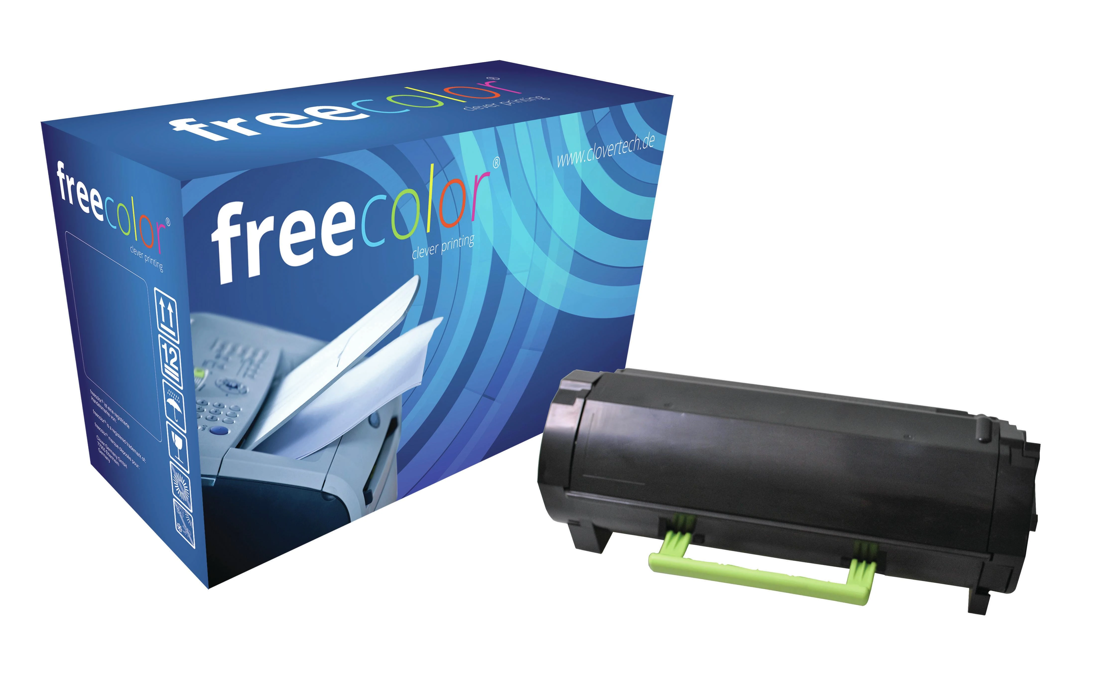 Toneris Freecolor Toneris Lexmark MX510 / 511 / 611 bk komp. Freecolor MX510-HY-FRC
