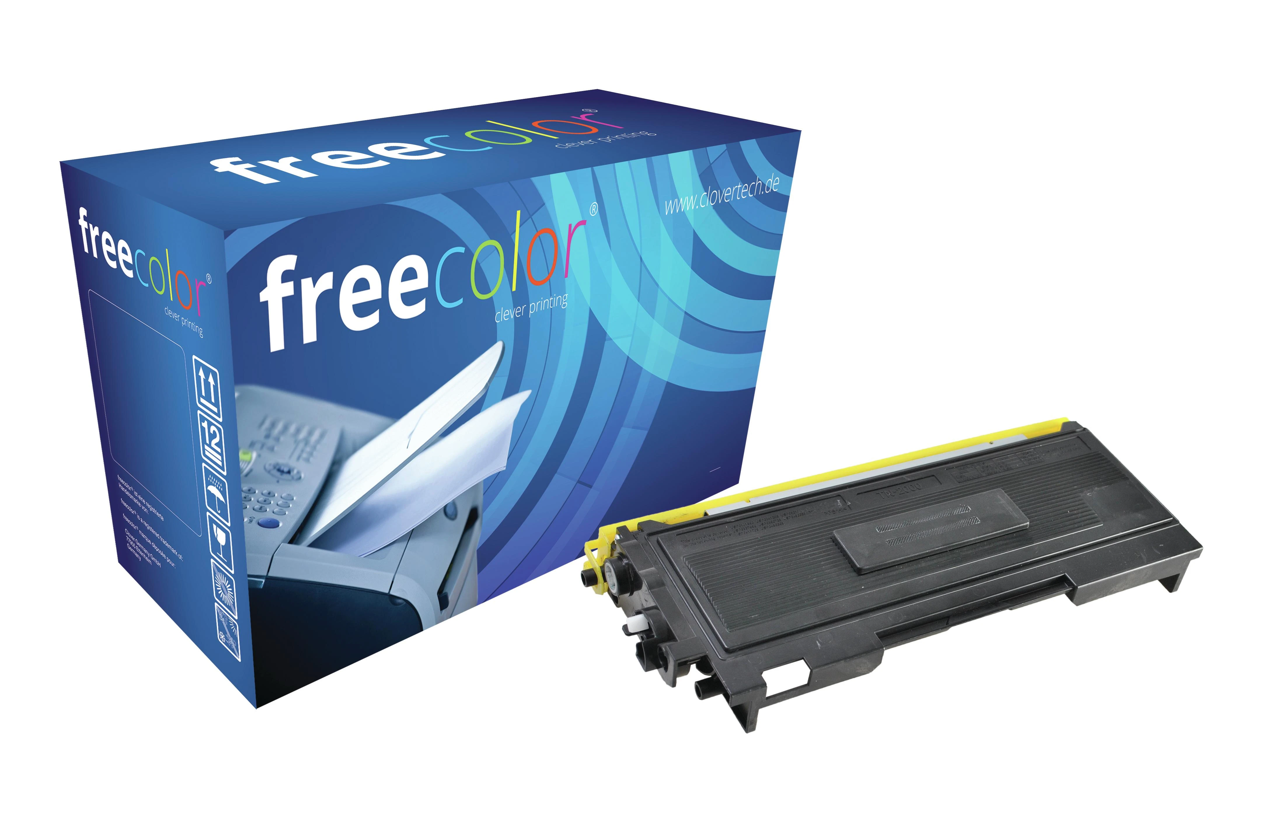 Freecolor TN2000-FRC, 2500 puslapių, juoda, 1 vnt.