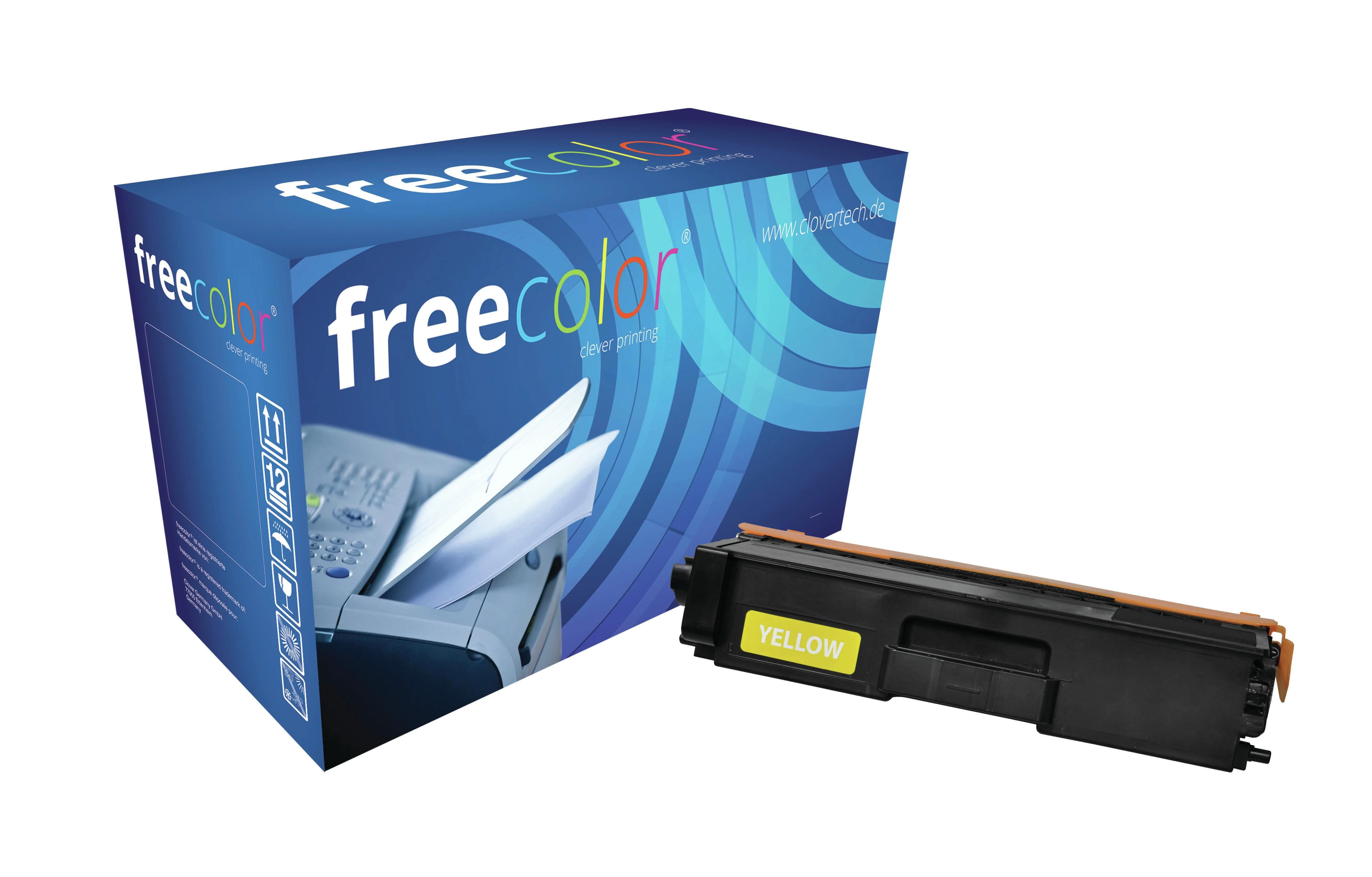 Toneris Freecolor Toneris Brother TN-326 ye komp. Freecolor - TN326Y-FRC