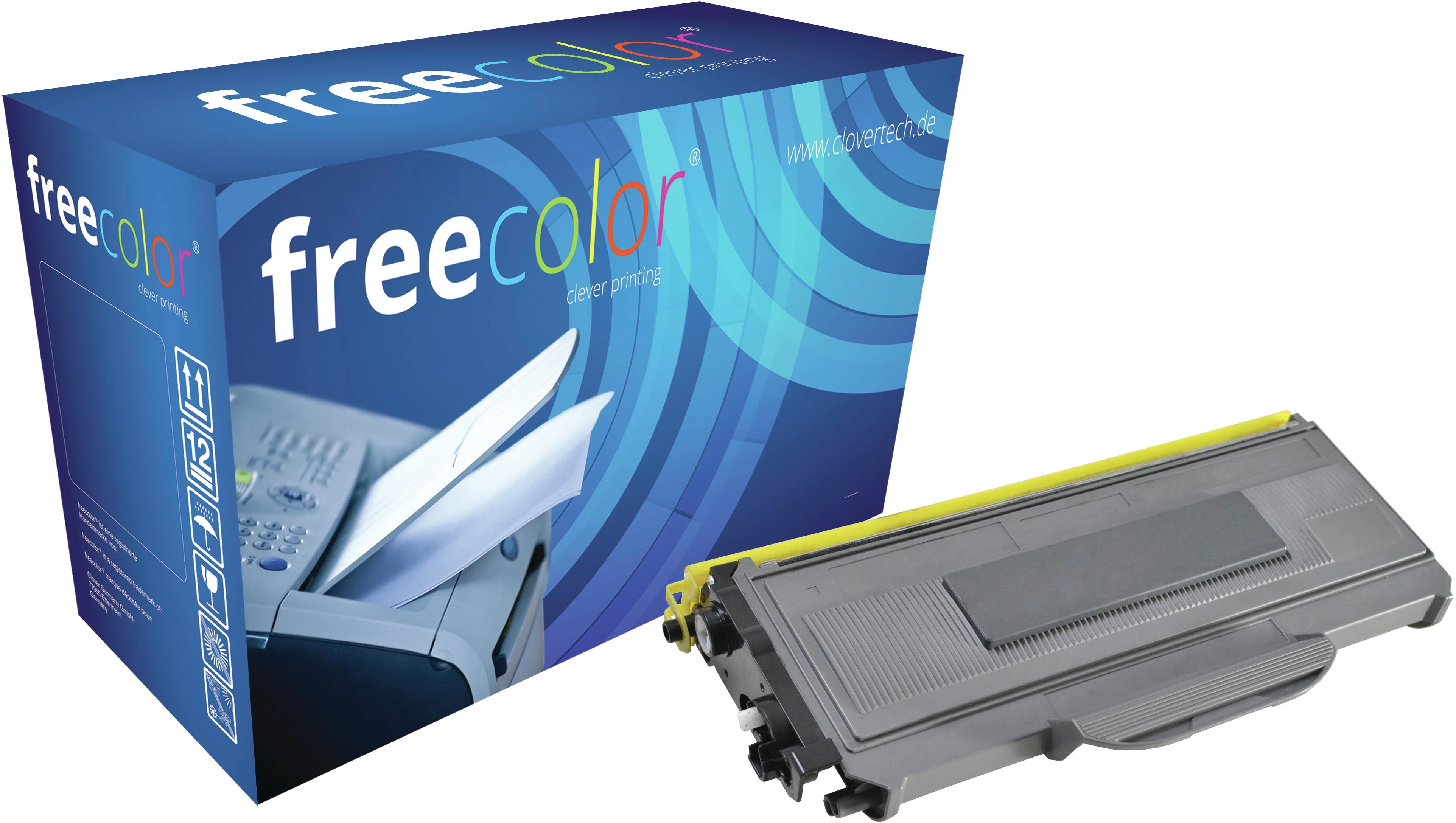 Freecolor TN2120-HY-FRC, 2600 puslapių, juoda, 1 vnt.