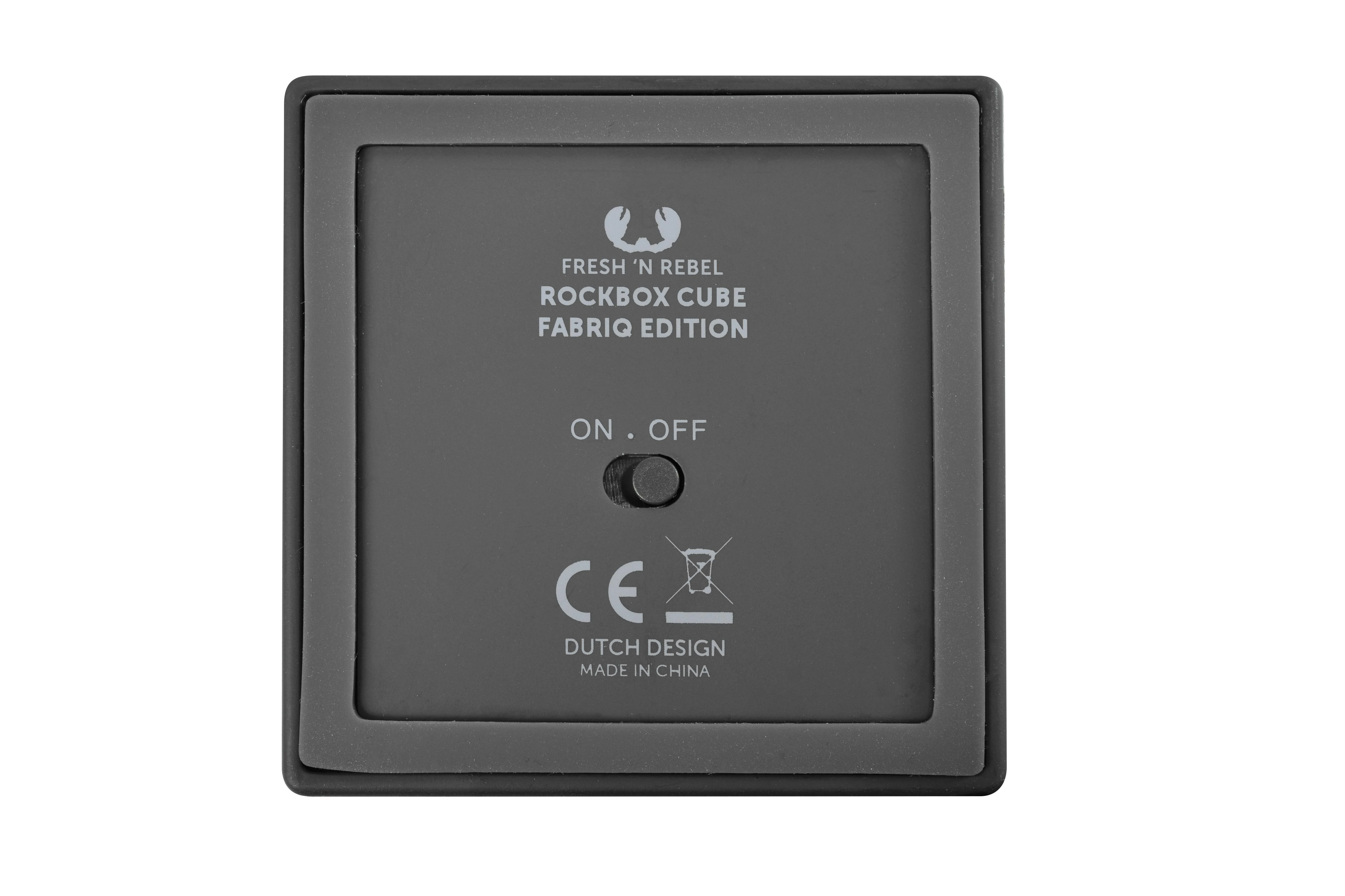 Fresh'n Rebel Bluetooth kolonėlė Rockbox Cube Fabriq Edition