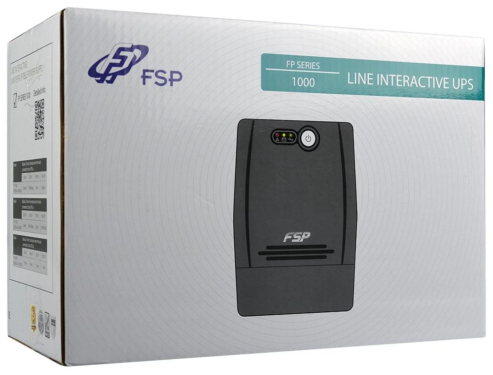 Fortron FSP | FP 1000 | 1000 VA | 110/120 VAC arba 220/230/240 VAC | 290 V