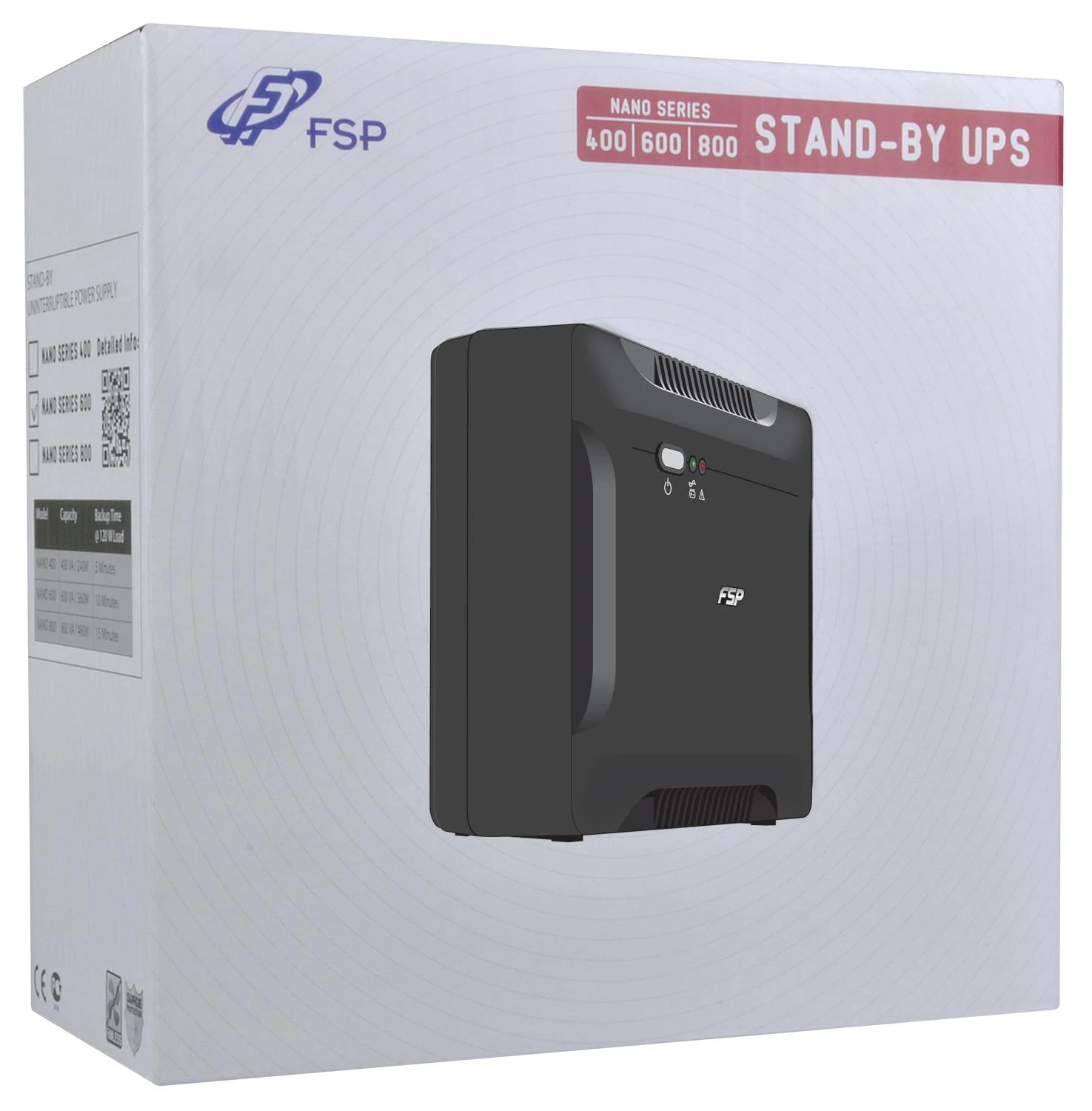 FSP | Nano 600 | 600 VA | 220 V | 270 V
