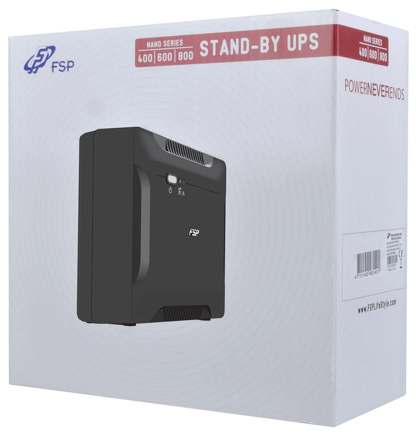 FSP | Nano 600 | 600 VA | 220 V | 270 V