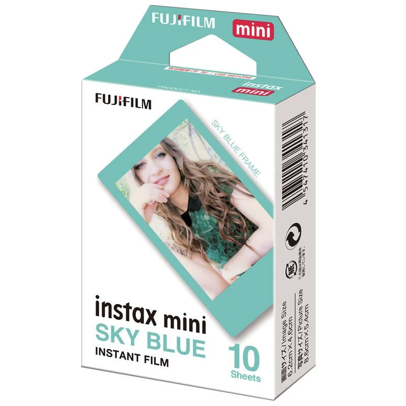 Fotojuostos Fujifilm Instax Mini. Mėlynos