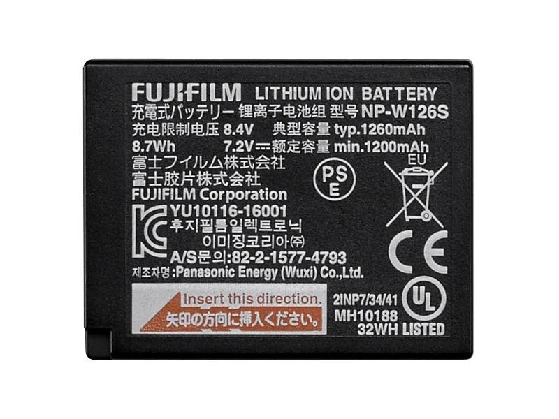 Pakraunama Li-ion baterija NP-W126S Fujifilm