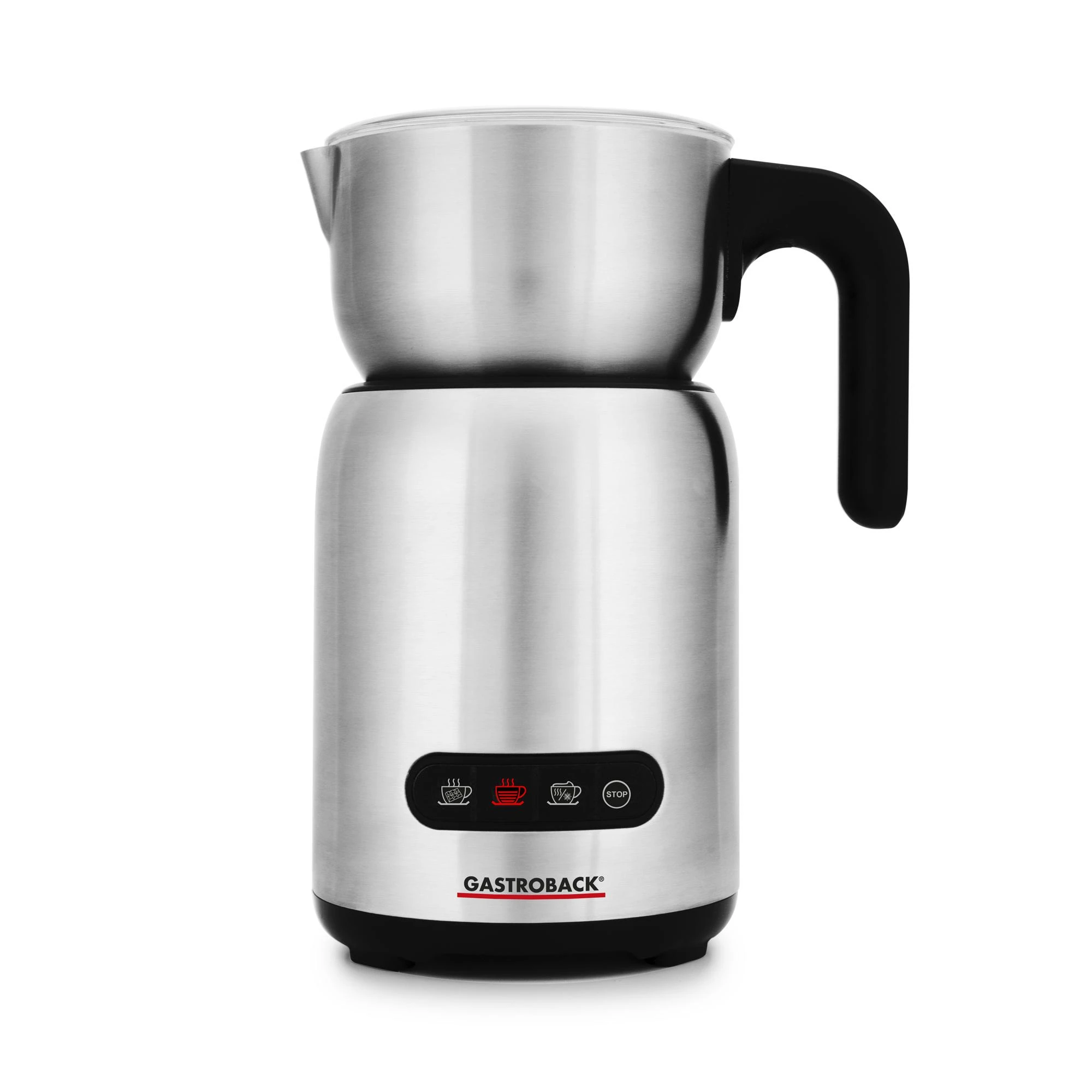 Gastroback Design Milk & Chocolate Advanced Nerūdijantis plienas, 1 L, Pieno plakiklis, 650 W
