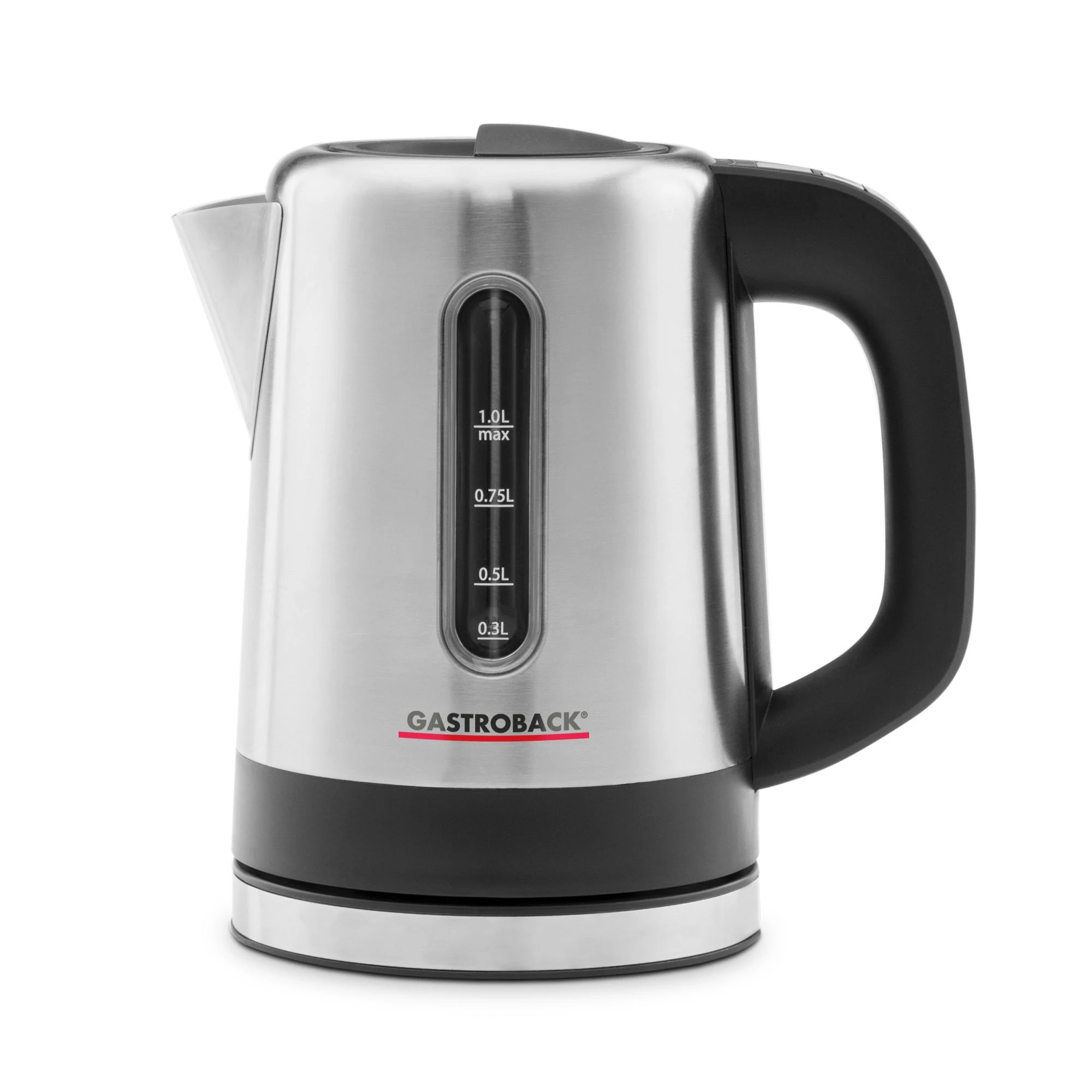 Gastroback Virdulys 42435 With electronic control, Nerūdijantis plienas, Nerūdijantis plienas, 2200 W, 1 L, 360° rotational base