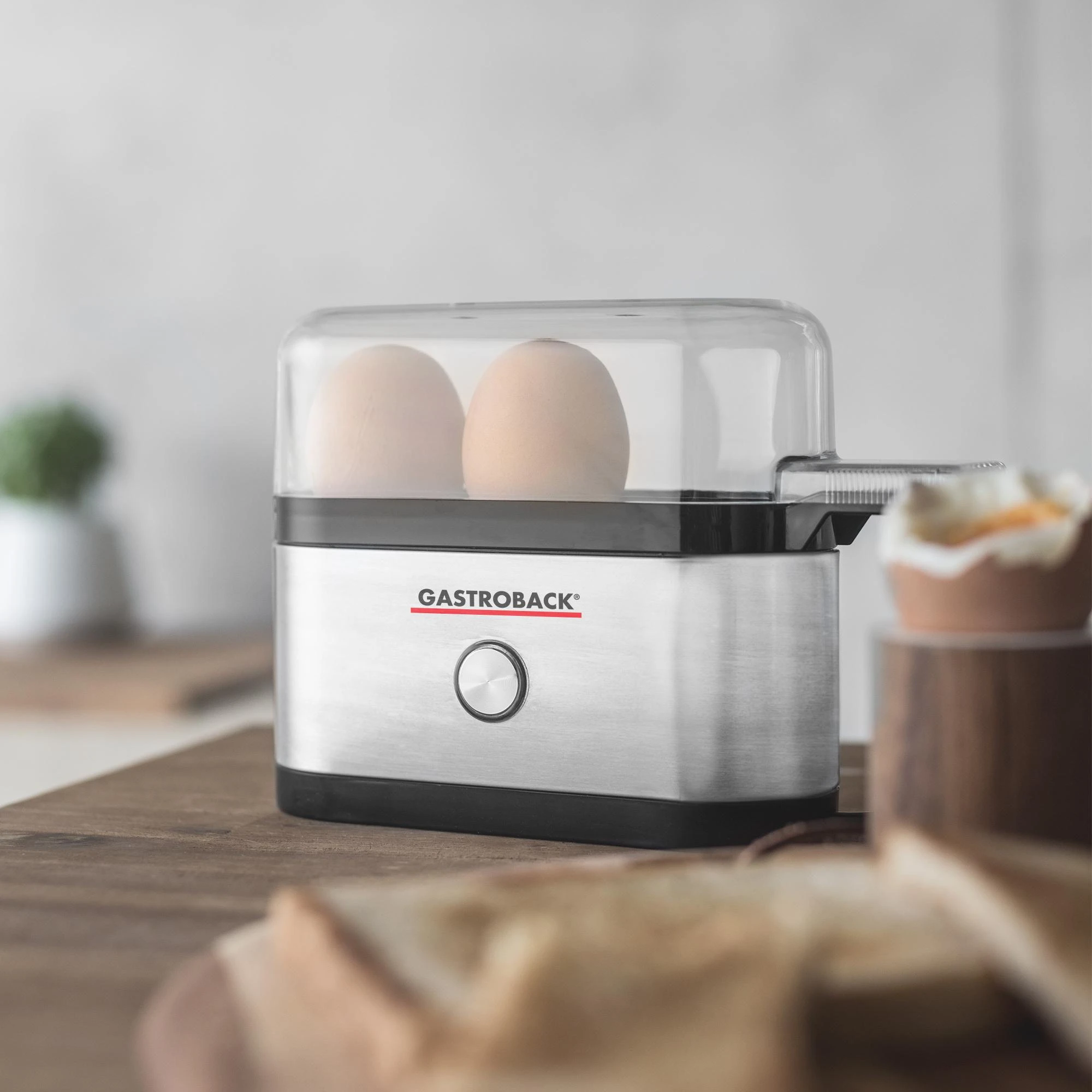 Gastroback kiaušinių viryklė Design Egg Cooker Mini (Nerūdijančio plieno)
