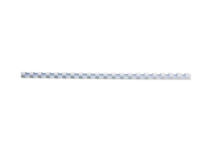 GBC Spiralė įrišimui 12mm, balta, (100vnt.)