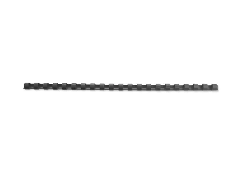 GBC Spiralė įrišimui plastikinė 14 mm, juoda, (100 vnt.)