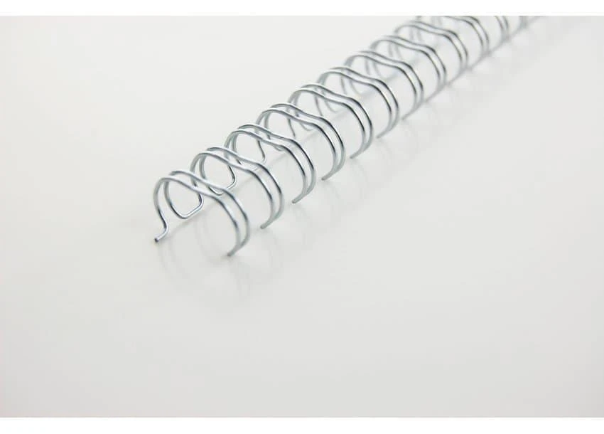 Staples GBC Wire spygliai 34 apsisukimai, 8mm, balta 100 vnt