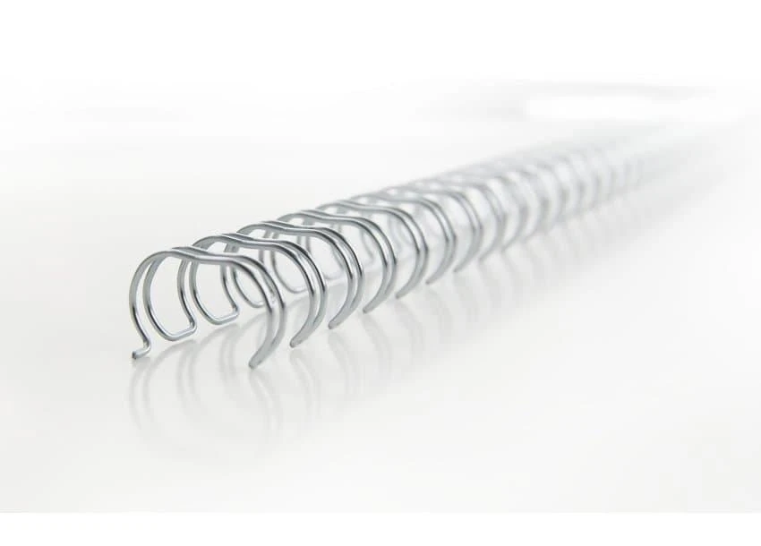 Staples GBC Wire spygliai 34 apsisukimai, 8mm, balta 100 vnt