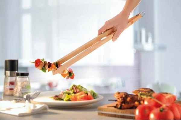 Gefu Mediniai NATURA grill replės Gefu